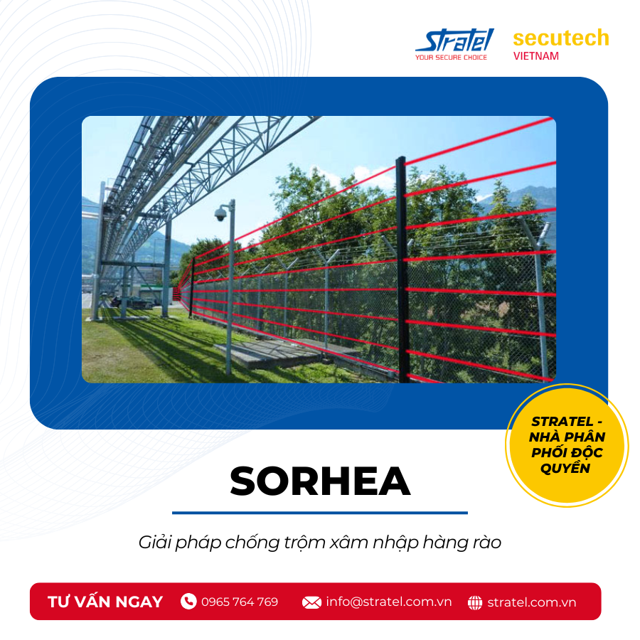 Trải Nghiệm Thiết Bị Báo Trộm Hàng Rào Sorhea tại Secutech Việt Nam 2025